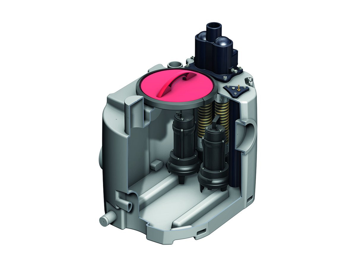 ACO Hebeanlage Muli-Mini DWP 1.1